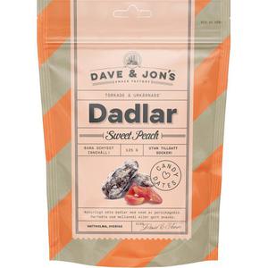Dave & Jon's Dadlar Sweet Peach 125g