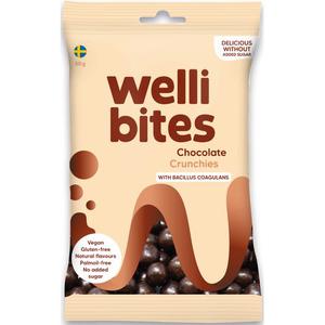 Wellibites Chocolate Crunchies 50g
