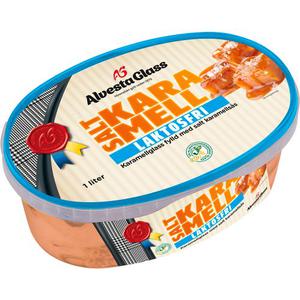 Alvestaglass Salt Karamell Laktosfri 1L
