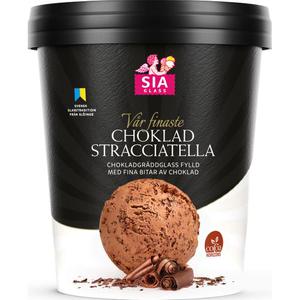 SIA Glass Graddglass Var Finaste Choklad Stracciatella 0,5 L Sia Glass
