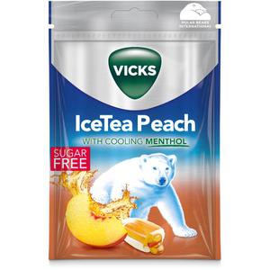 Vicks Persika Iste Sockerfri 72g