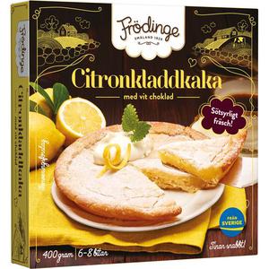 Frodinge Citronkladdkaka Fryst 400g