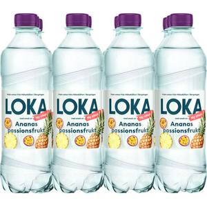 Loka Ananas Passionsfrukt 12x50cl