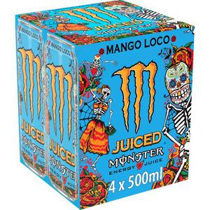 Monster Energy Monster Mango Loco 4x50cl