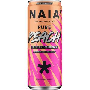The Naia Initiative Energidryck Pure Peach BCAA 33cl
