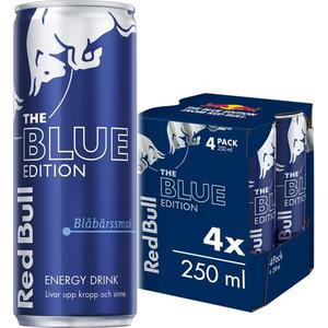 Red Bull Energidryck Blabar 4x250ml