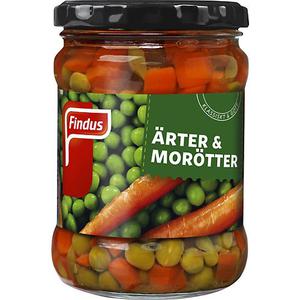 Findus Artor & Morotter 305g