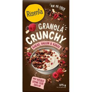 Risenta Granola Kakao, Hallon och Kokos 375g