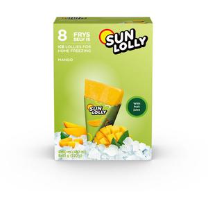 Sun Lolly Glass Mango 8-p