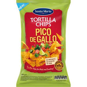 Santa Maria Tortilla Chips Pico de Gallo 185g