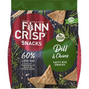 Finn Crisp Rye Snack Dill & Chives 150g