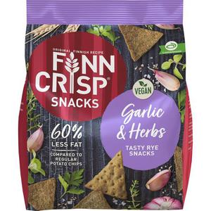 Finn Crisp Snacks Garlic & Herbs 150g
