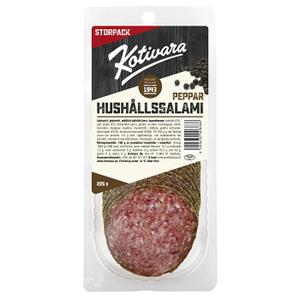 Kotivara Hushallssalami Peppar 225g