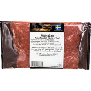 Per i Viken Vikensalami Skivad 100g