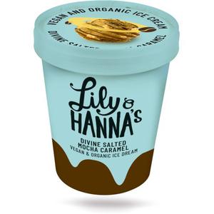 Lily & Hanna Glass Divine Salted Mocha Caramel Vegansk EKO 465ml 's