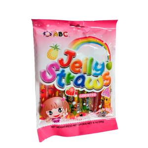 Funny Hippo Abc Fruit Jelly Sticks & Straw