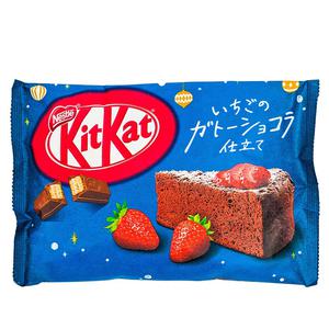 KitKat Gateau Chokladtarta med jordgubbar