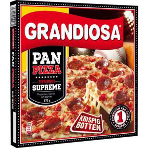 Grandiosa Pan Pizza Pepperoni Supreme Fryst 570g