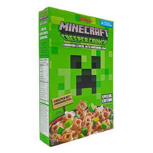 Kellogs Minecraft Frukostflingor Creeper Crunch 227g