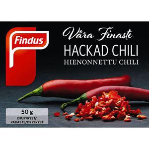Findus Chili Fryst 50g