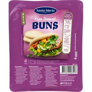 Santa Maria Asian Steamed Buns 200g