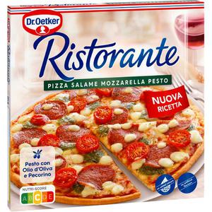Dr Oetker Pizza Ristorante Salame Mozzarella Fryst 360g