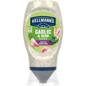 Hellmanns Sas Garlic & Herbs 250ml Hellmann's