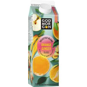 God Morgon Juice Selected Blend Orange Ginger 1L