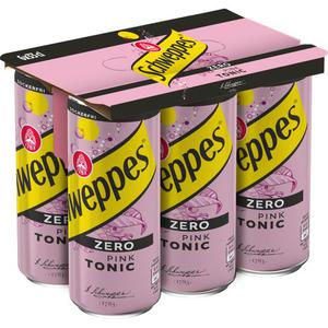 Schweppes Pink Tonic Zero 6x33cl