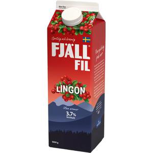 Fjallfil Fil 3,7% Lingon 1000g