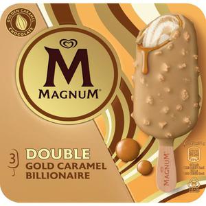 Magnum Double Gold Caramel 3-p GB Glace