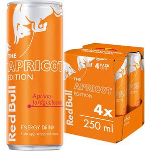 Red Bull Energidryck Apricot 4x250ml