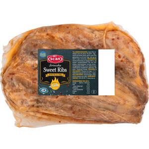 Scan Sweet Ribs Honung & Chili 550g