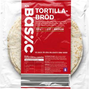ICA Basic Tortillabrod 8p