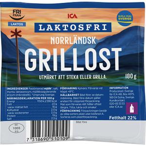 ICA Grillost laktosfri 180g