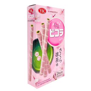 YBC Picola Egg Rolls Sakura & Matcha