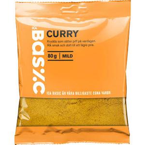 ICA Basic Curry 80g