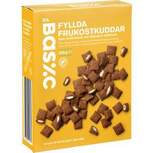 ICA Basic Fyllda kakaokuddar med mjolkkram 375g