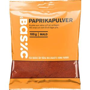 ICA Basic Paprikapulver 100g
