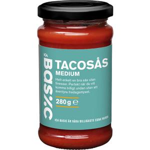 ICA Basic Tacosas Medium 280g
