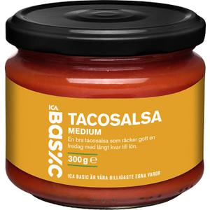 ICA Basic Tacosalsa Medium 300g
