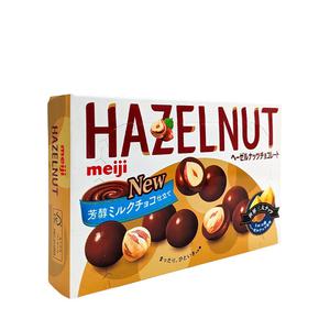 Meiji Japanskt Naturgodis Hasselnotter med Chokladoverdrag