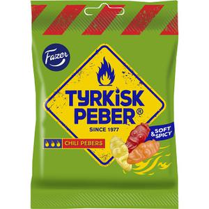 Fazer Godis Tyrkisk Peber Chili Pebers 150g