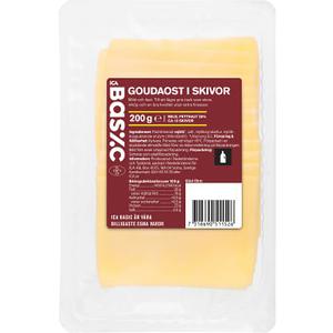 ICA Basic Goudaost skivad 200g