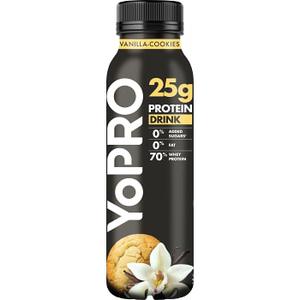 YoPro Proteindryck Vanilj Kakor Laktosfri 300g