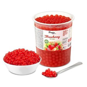 The Inspire Food Company Jordgubbar Popping Boba Bubble Tea 3.2kg