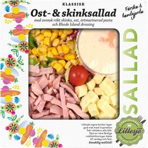 Lillesjö Klassisk Ost- & Skinksallad 355g