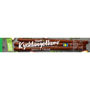 Ridderheims Kycklingolkorv Apple & Timjan 120g