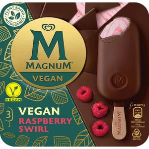 Magnum Rasperry Swirl Vegan 3-p GB Glace