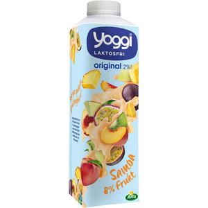 Yoggi Yoghurt Samoa Laktosfri 2% 1000g